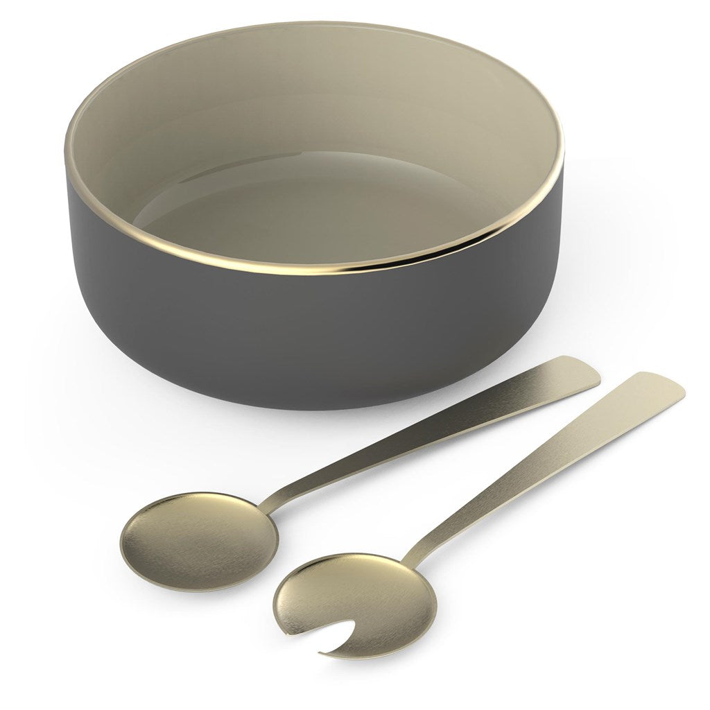 Andy Cartwright Afrique Dusk Salad Bowl & Servers Set - Image 3
