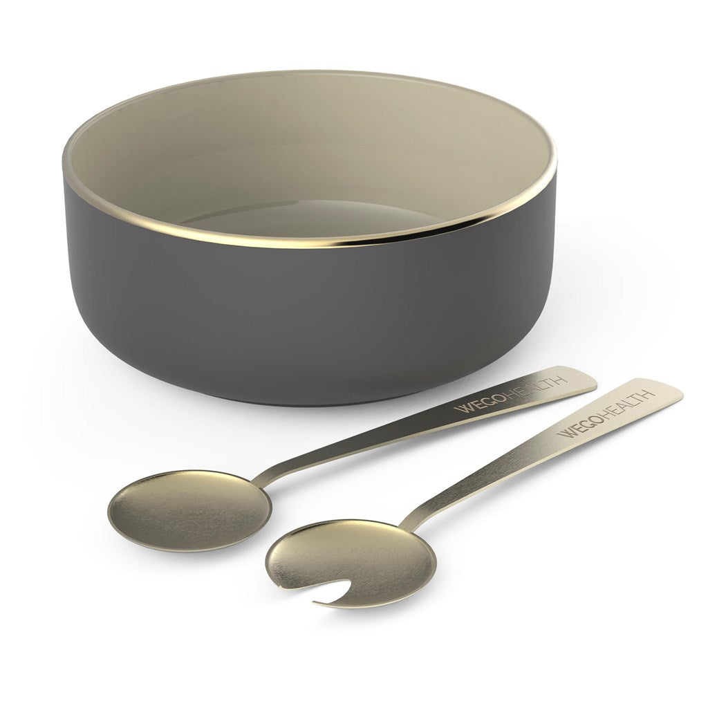 Andy Cartwright Afrique Dusk Salad Bowl & Servers Set - Image 4