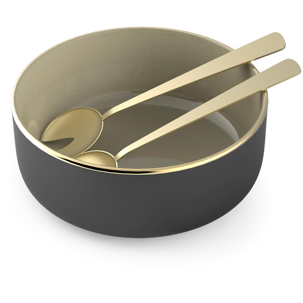 Andy Cartwright Afrique Dusk Salad Bowl & Servers Set - Image 6
