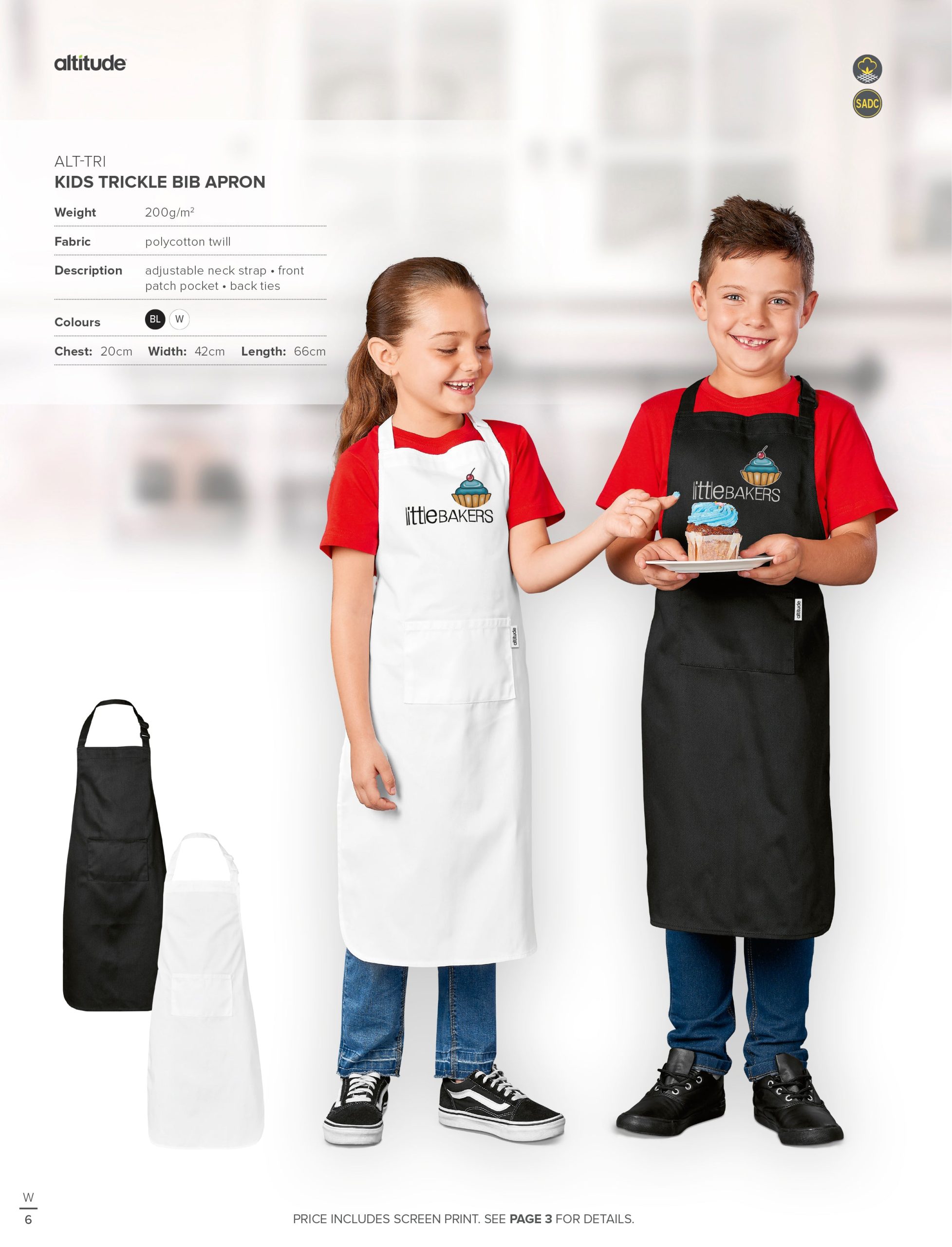 Kids Trickle Bib Apron - Image 7