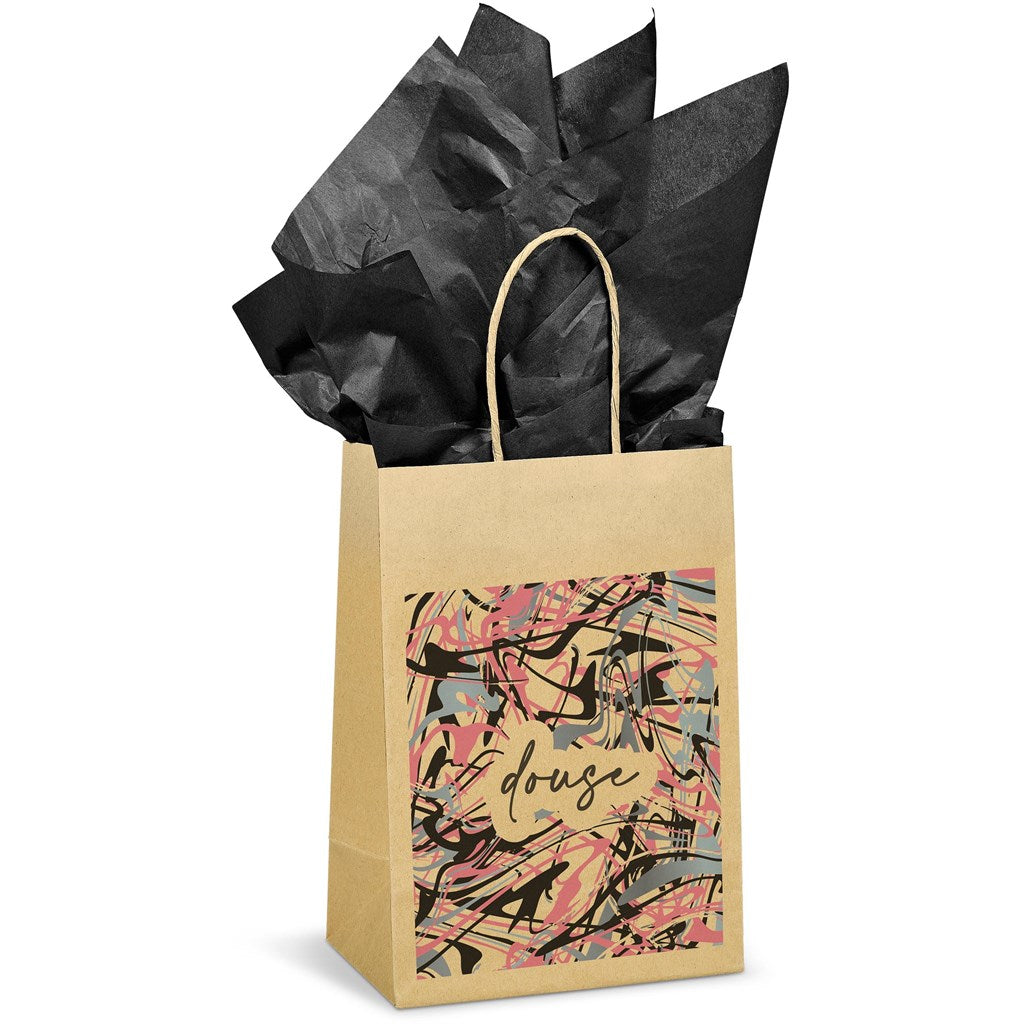 Ecological Digital Print Mini Paper Gift Bag 150gsm - Image 4
