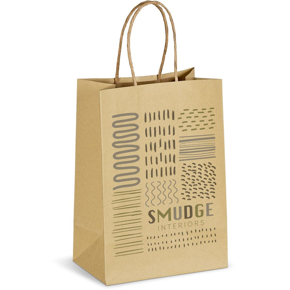 Ecological Digital Print Mini Paper Gift Bag 150gsm - Image 21