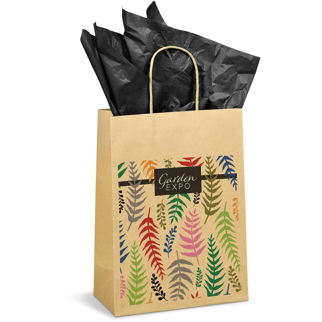 Ecological Digital Print Midi Paper Gift Bag 150gsm - Image 3