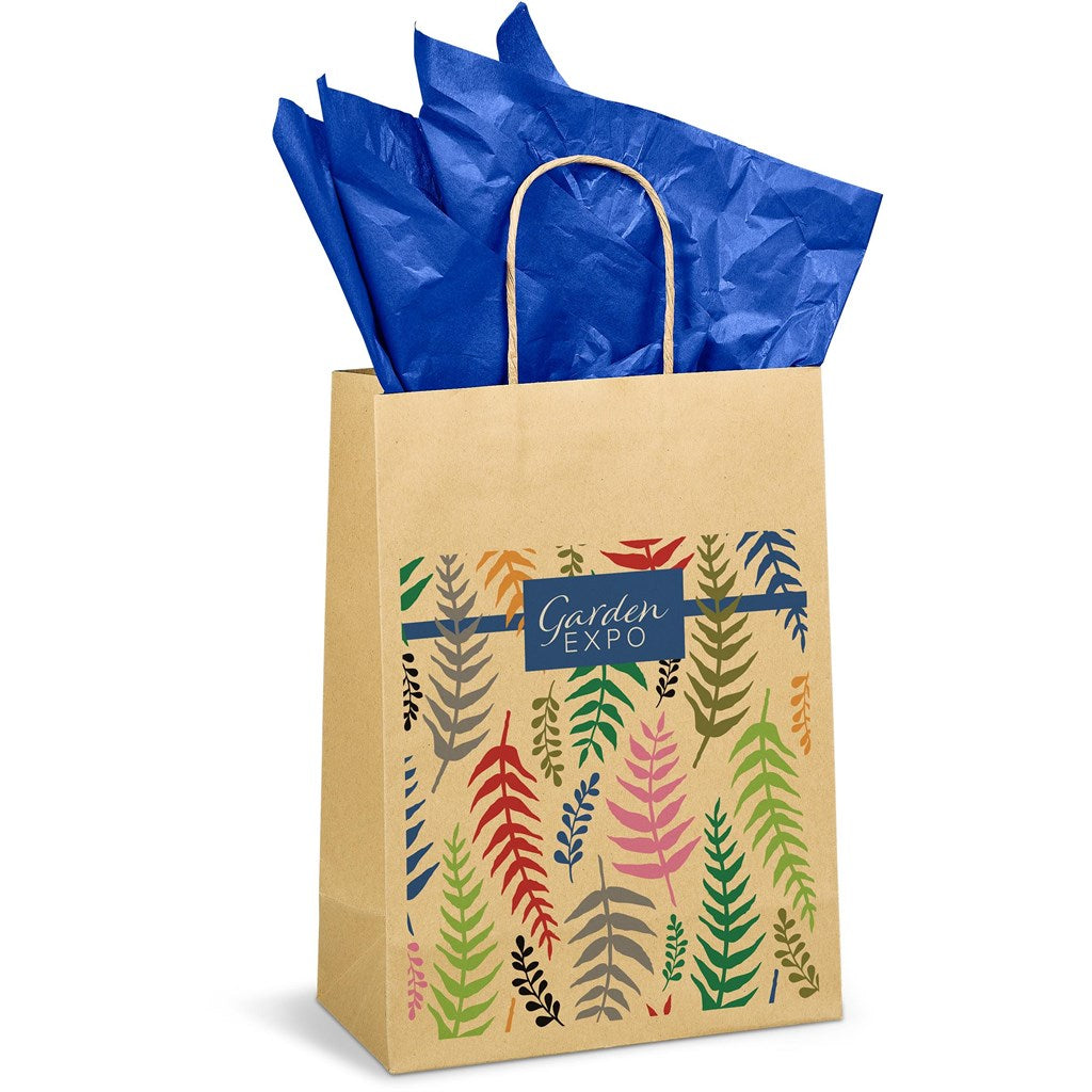 Ecological Digital Print Midi Paper Gift Bag 150gsm - Image 5