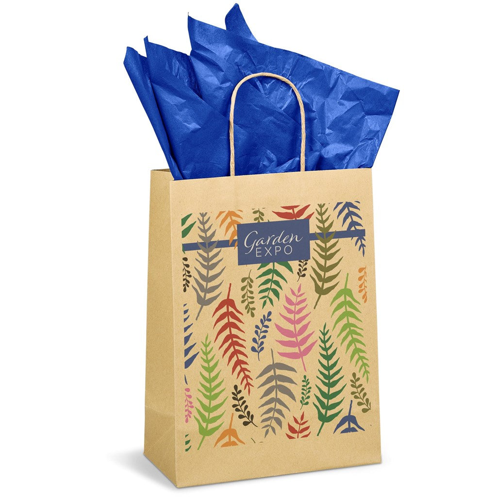 Ecological Digital Print Midi Paper Gift Bag 150gsm - Image 4