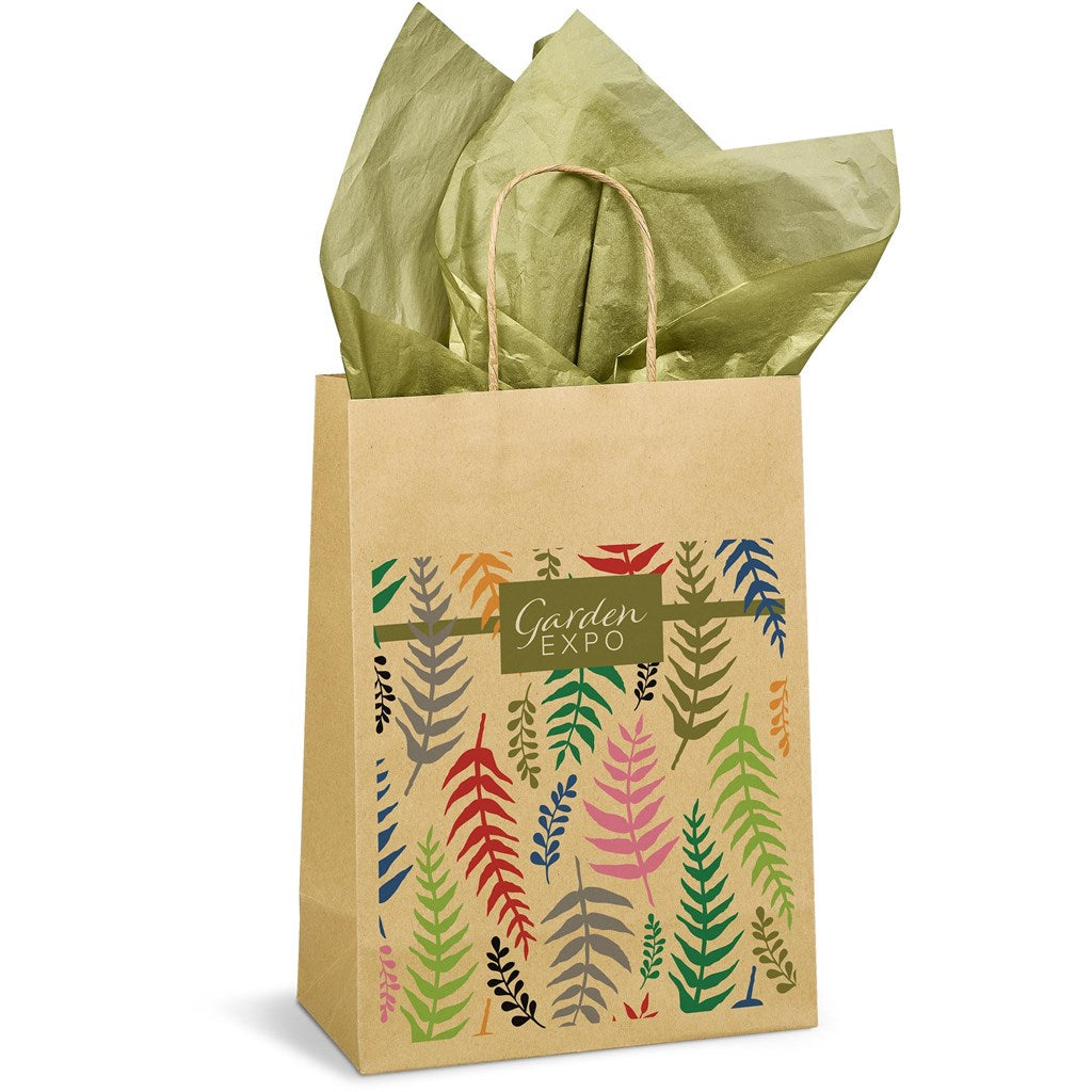 Ecological Digital Print Midi Paper Gift Bag 150gsm - Image 7