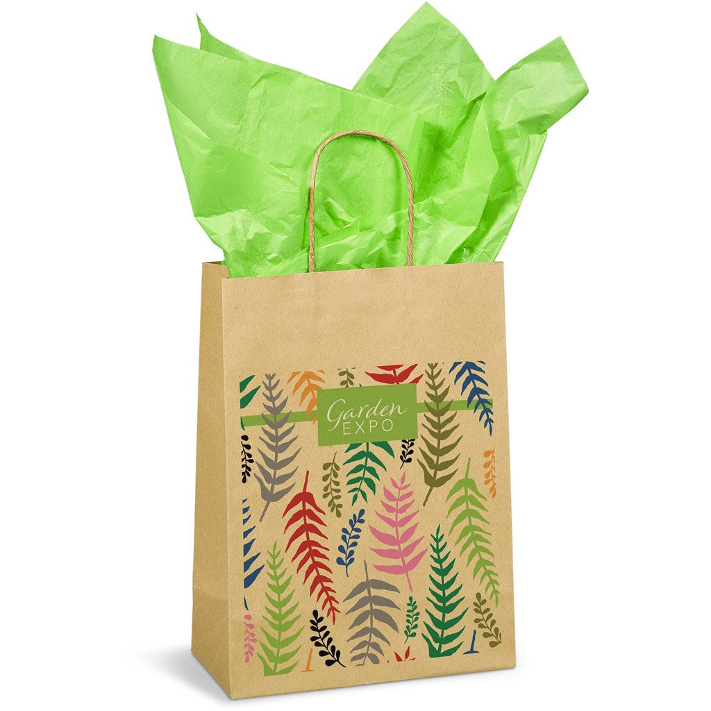 Ecological Digital Print Midi Paper Gift Bag 150gsm - Image 13