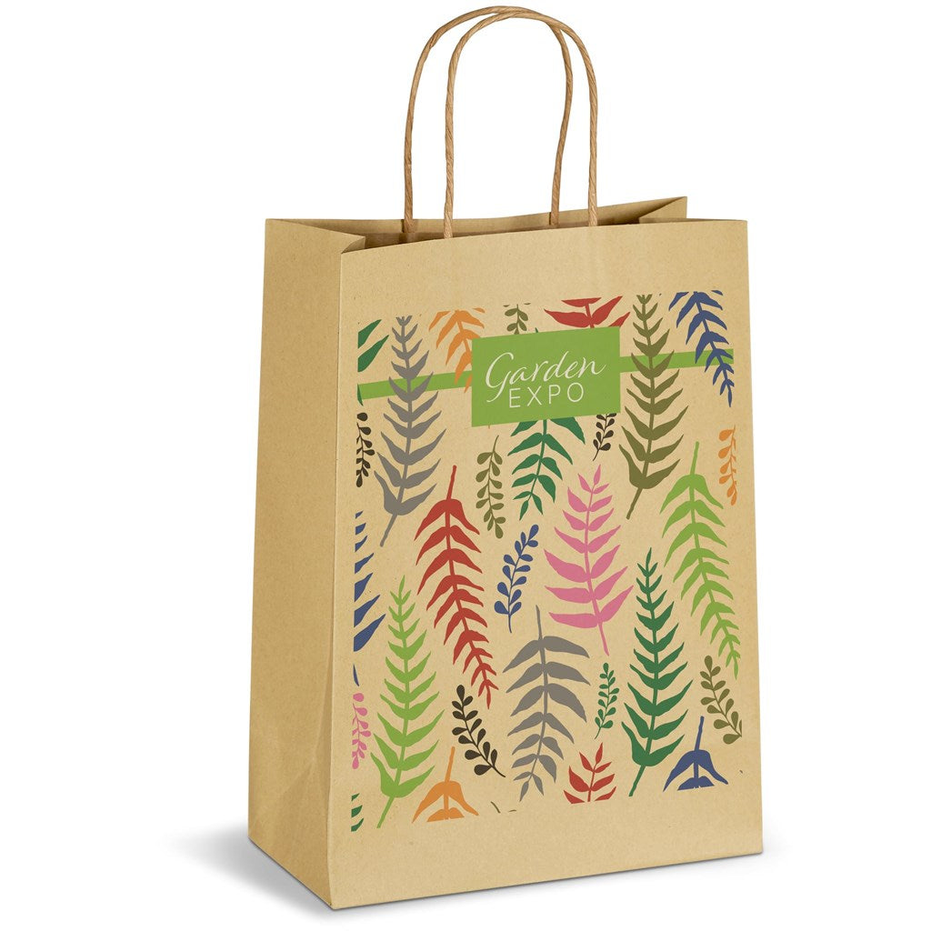 Ecological Digital Print Midi Paper Gift Bag 150gsm - Image 12