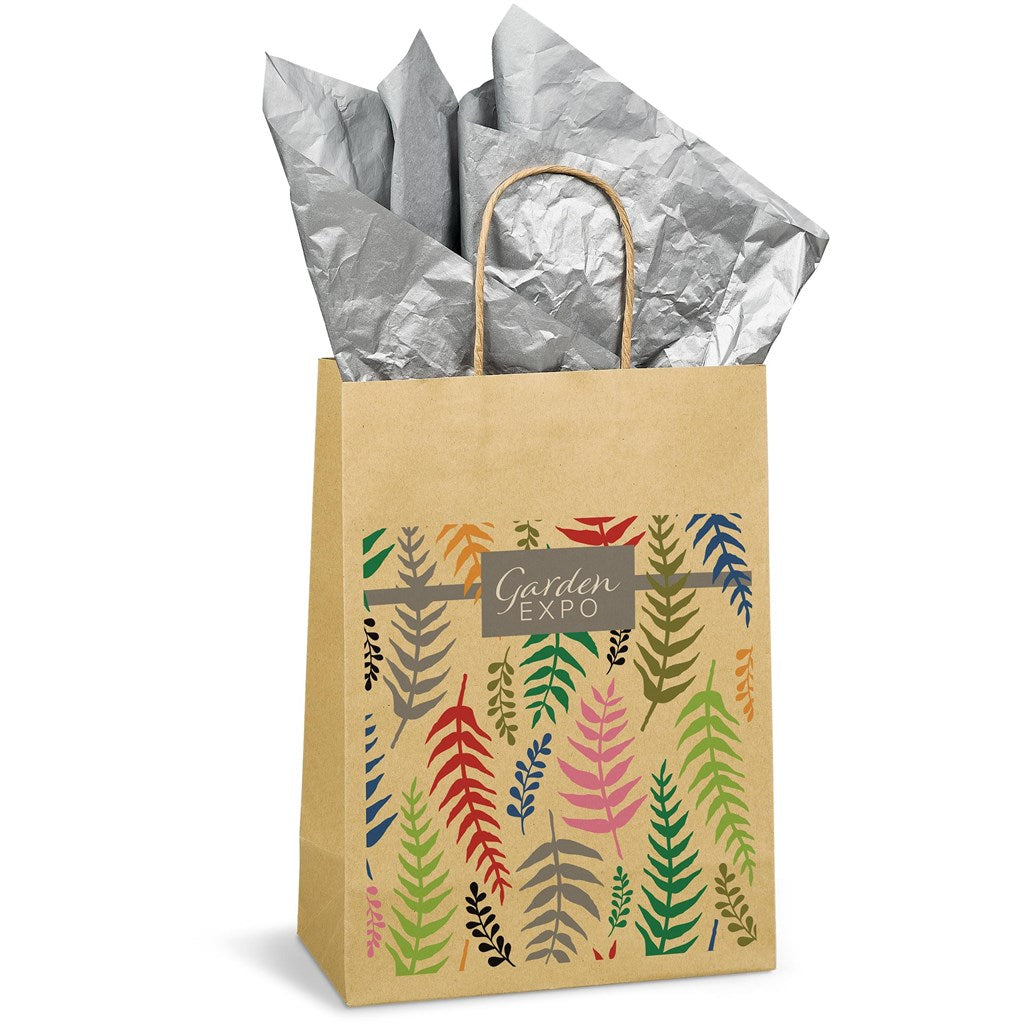 Ecological Digital Print Midi Paper Gift Bag 150gsm - Image 18
