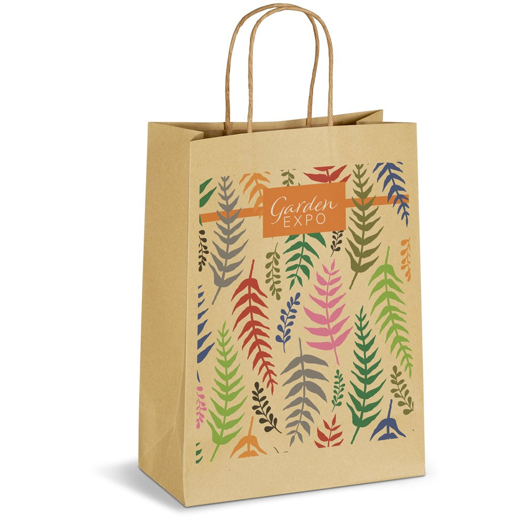 Ecological Digital Print Midi Paper Gift Bag 150gsm - Image 17