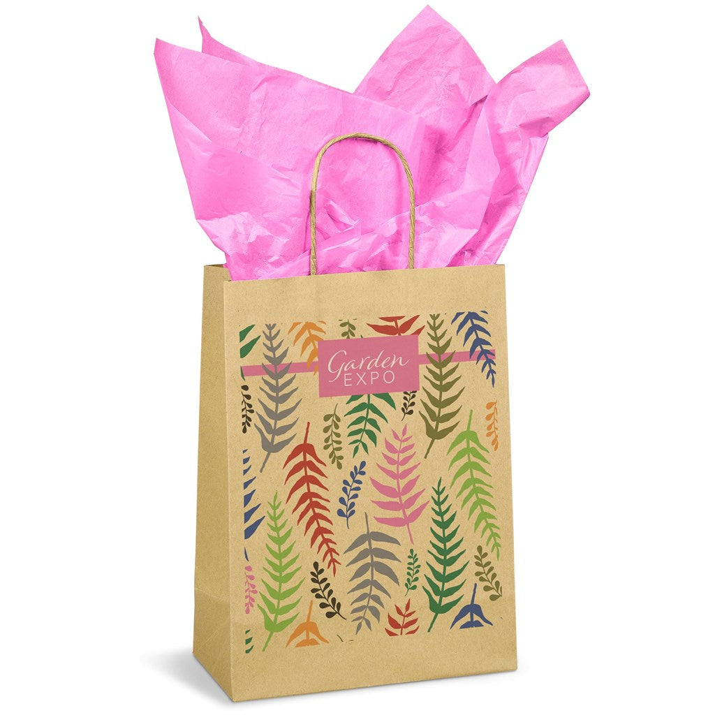 Ecological Digital Print Midi Paper Gift Bag 150gsm - Image 24