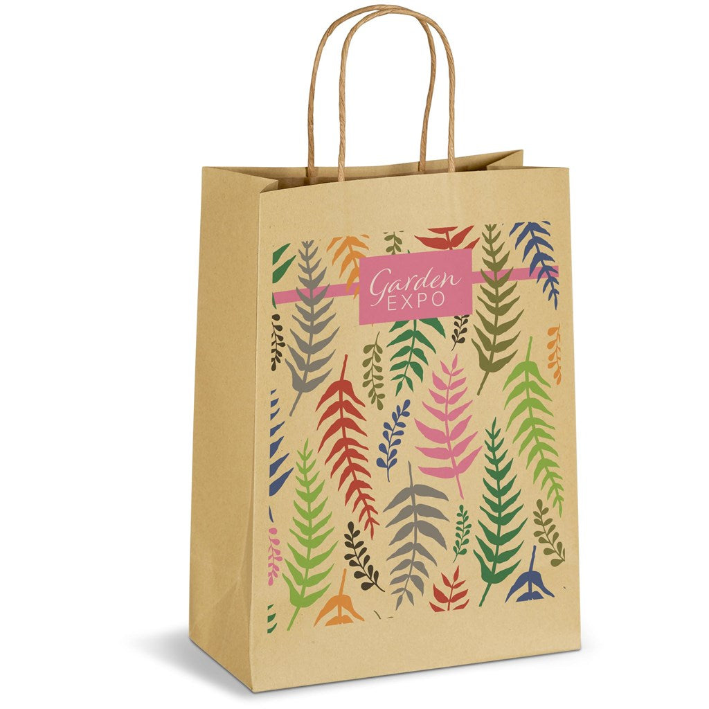 Ecological Digital Print Midi Paper Gift Bag 150gsm - Image 23