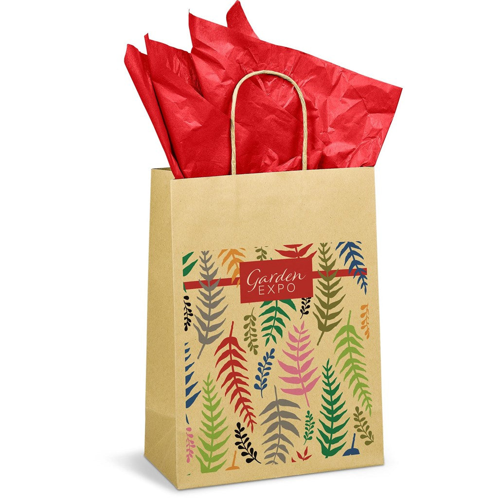 Ecological Digital Print Midi Paper Gift Bag 150gsm - Image 27