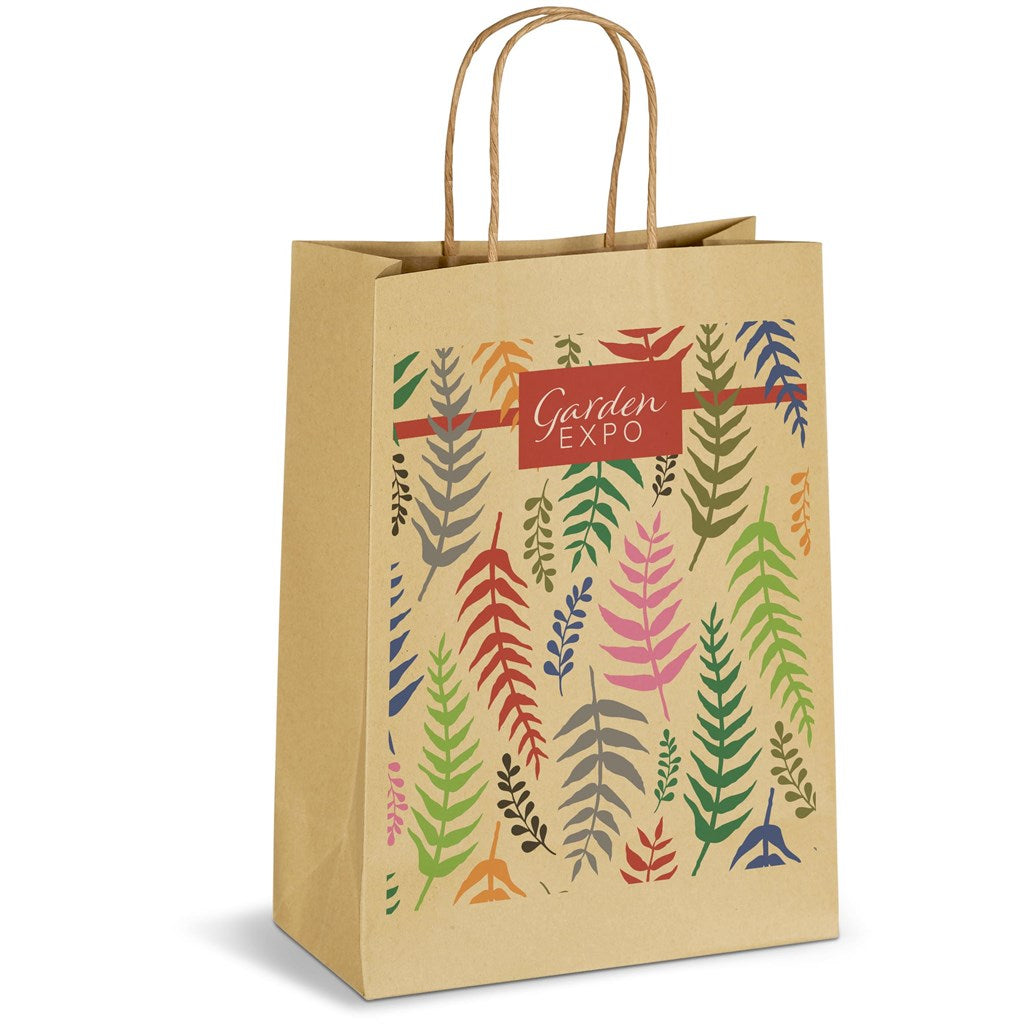 Ecological Digital Print Midi Paper Gift Bag 150gsm - Image 26