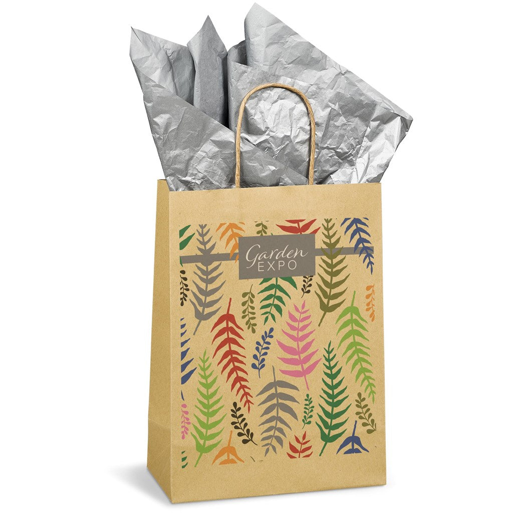 Ecological Digital Print Midi Paper Gift Bag 150gsm - Image 30
