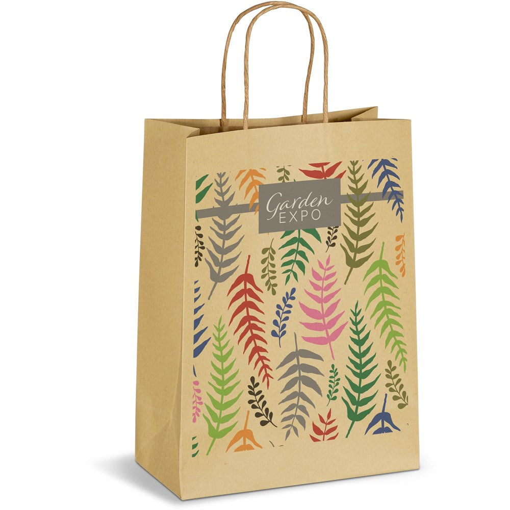 Ecological Digital Print Midi Paper Gift Bag 150gsm - Image 29