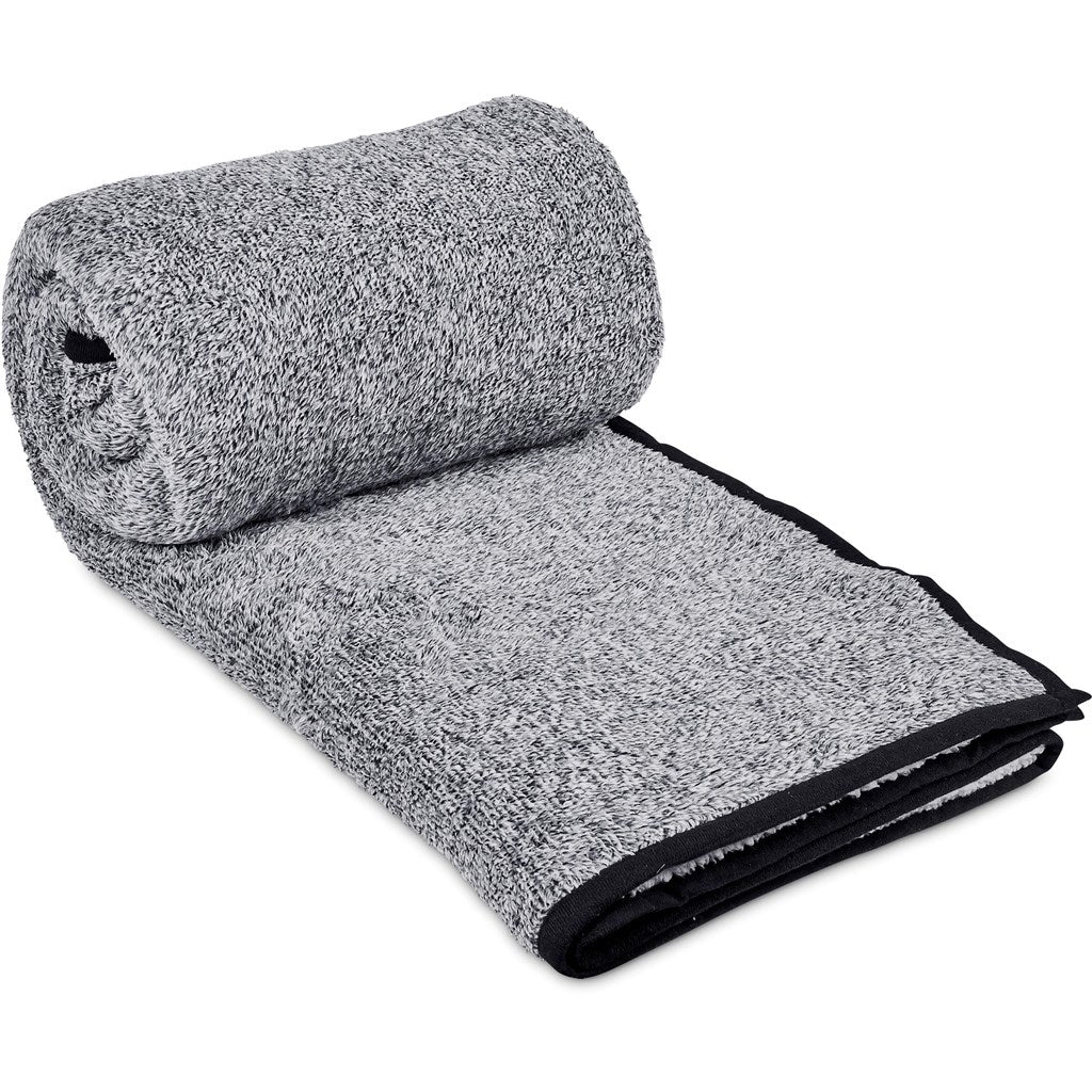 Serendipio Tranquil Sherpa Fleece Blanket - Image 3