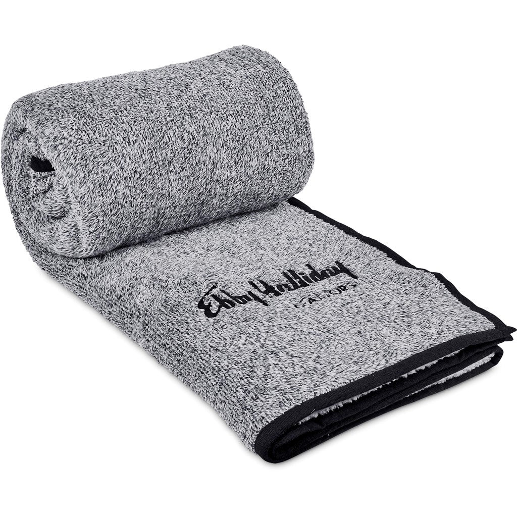 Serendipio Tranquil Sherpa Fleece Blanket - Image 2