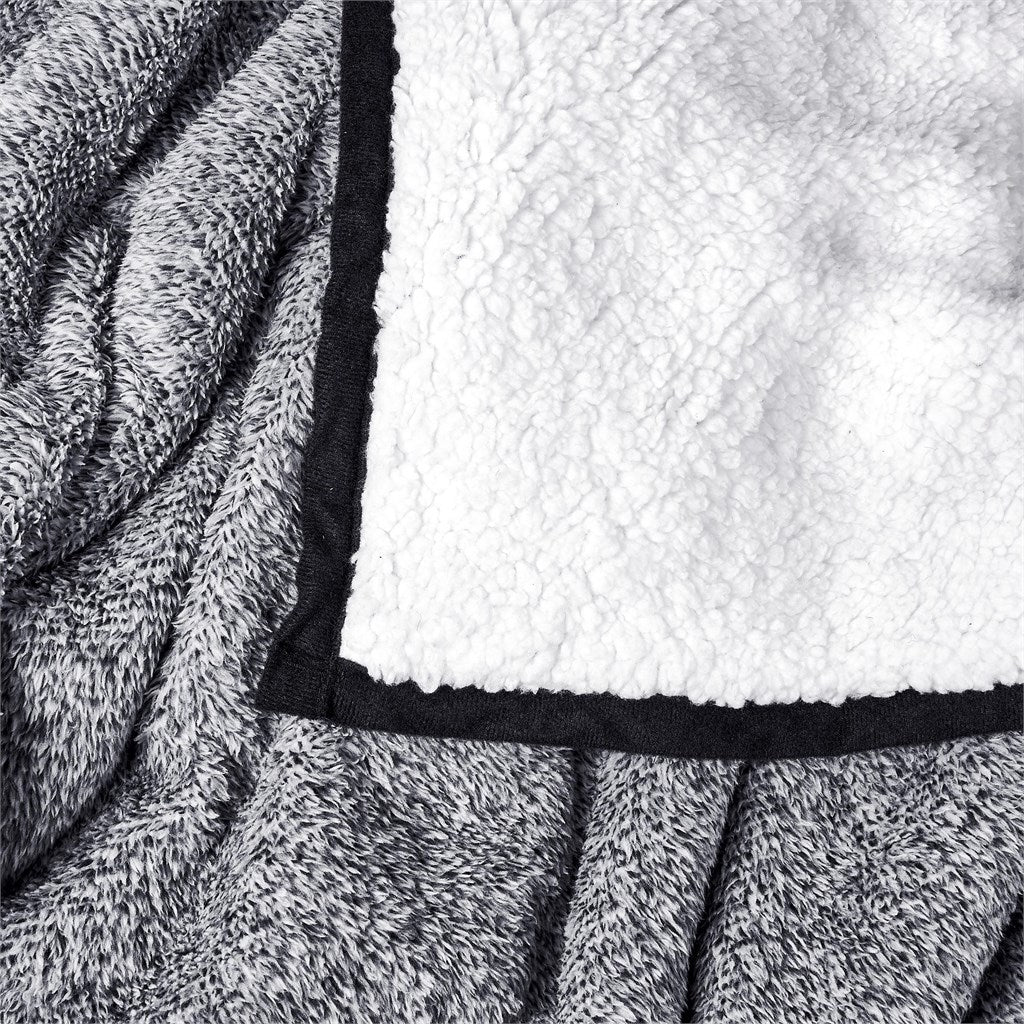 Serendipio Tranquil Sherpa Fleece Blanket - Image 5