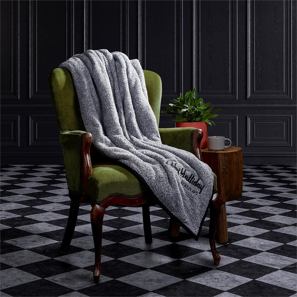 Serendipio Tranquil Sherpa Fleece Blanket - Image 6