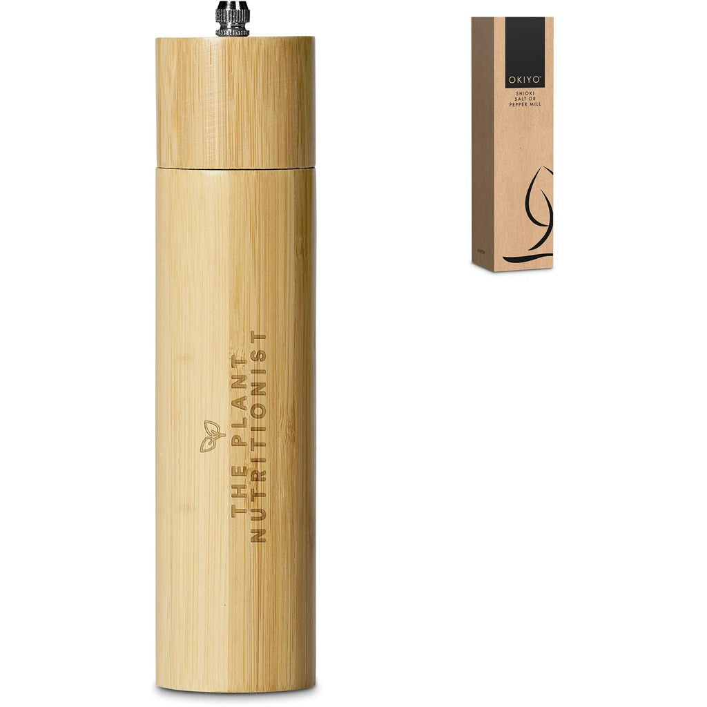 Okiyo Shioki Bamboo Salt or Pepper Mill - Image 6
