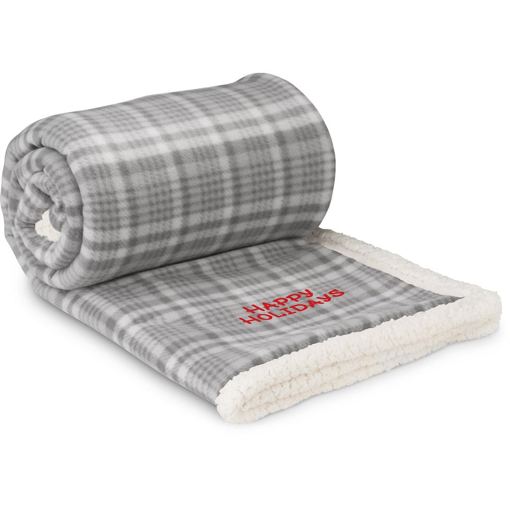US Basic Everest Sherpa Fleece Blanket - Image 5
